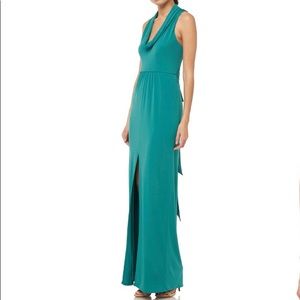 Halston Heritage Cowl Neck Column Gown In …